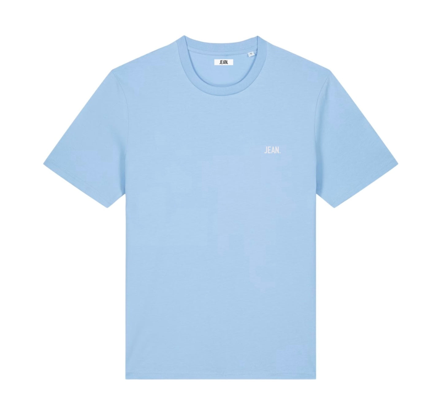 T-shirt basic logo - Lichtblauw