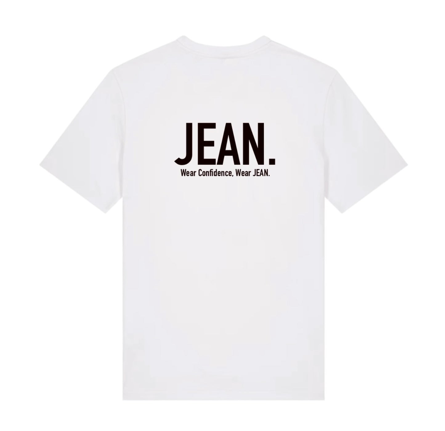 T-shirt met Backprint logo - Wit