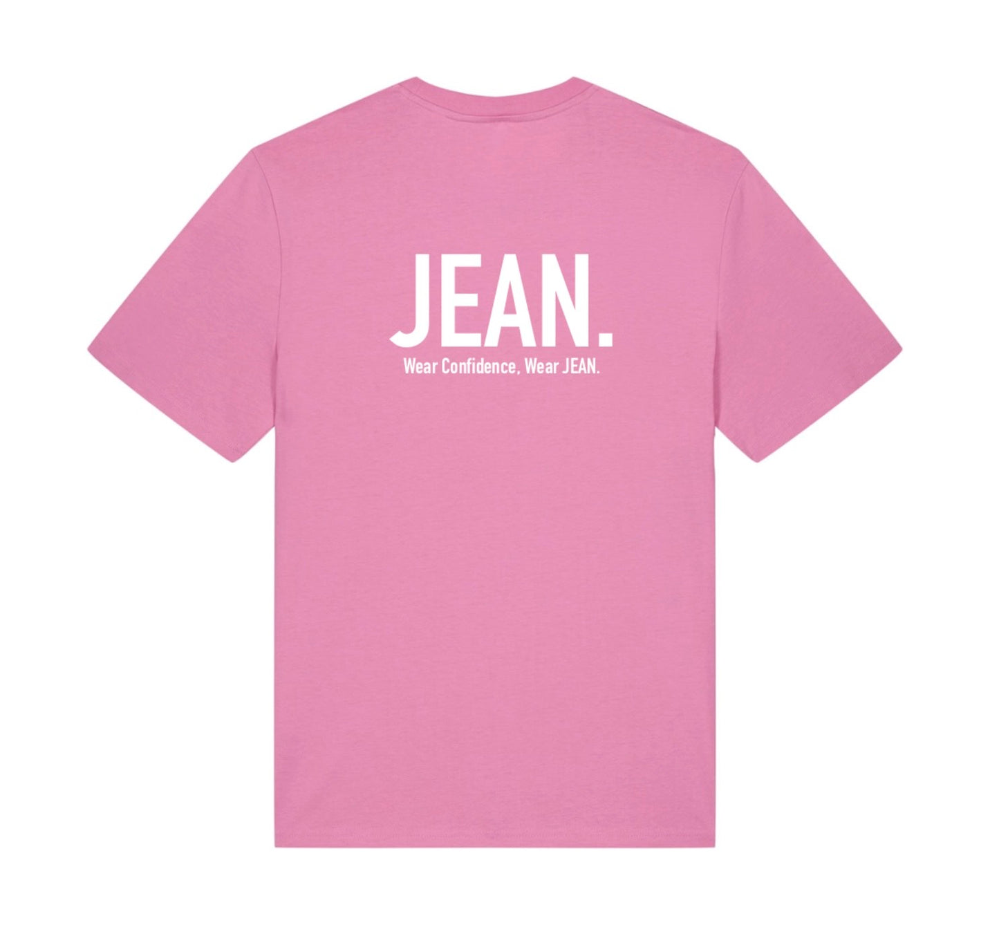T-shirt met Backprint logo - Roze
