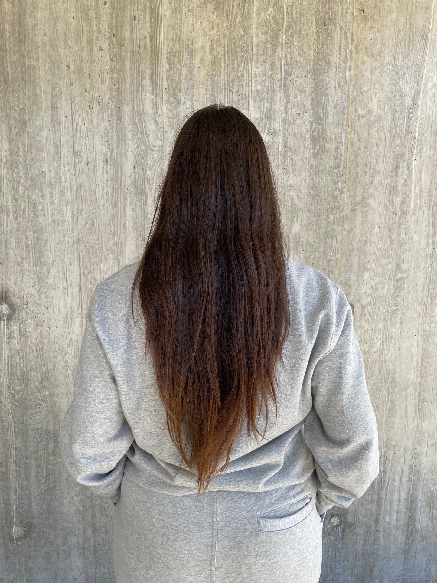 Sweater met basic logo - Grijs