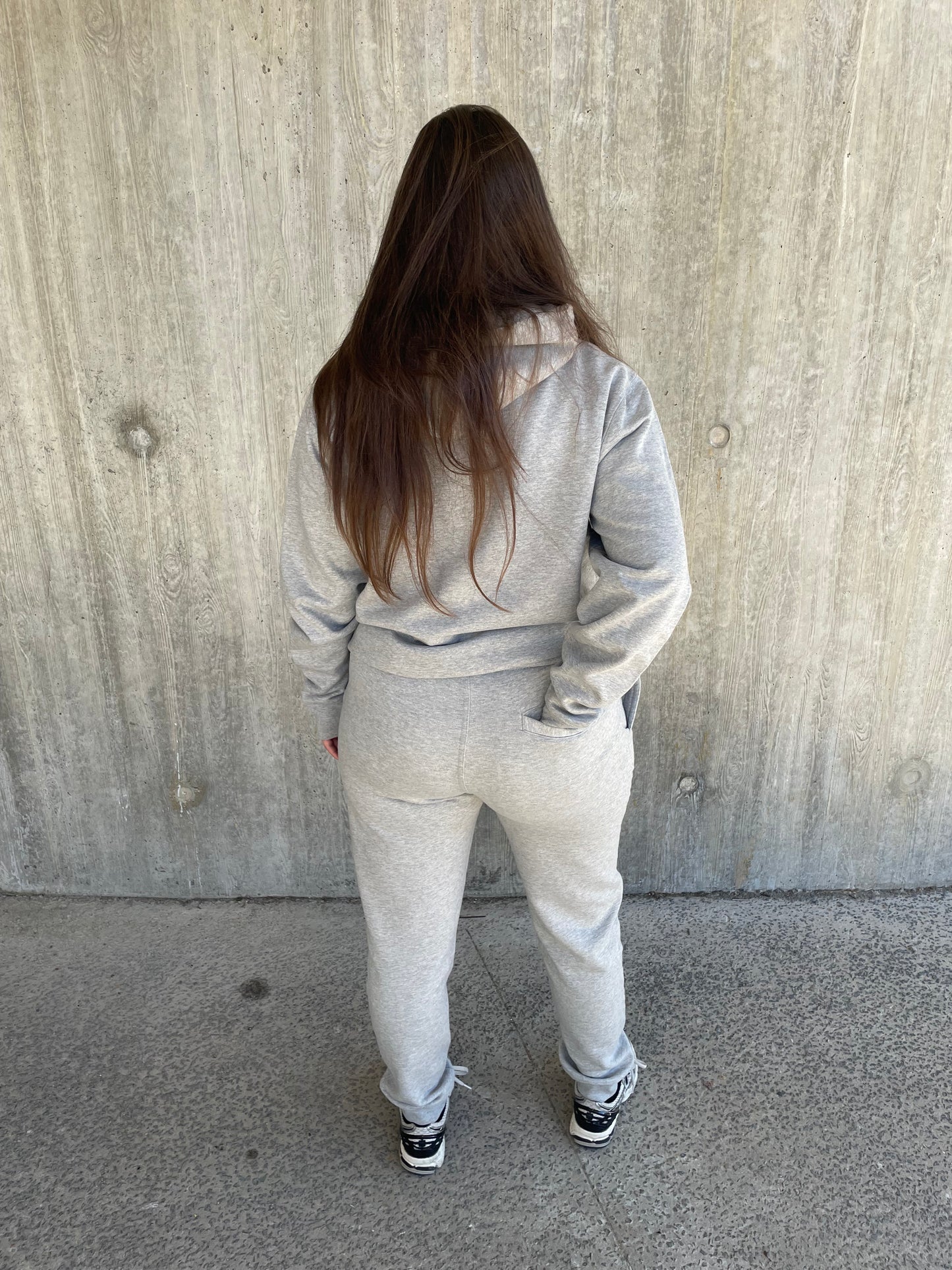 Trainingspak met hoodie - Grijs