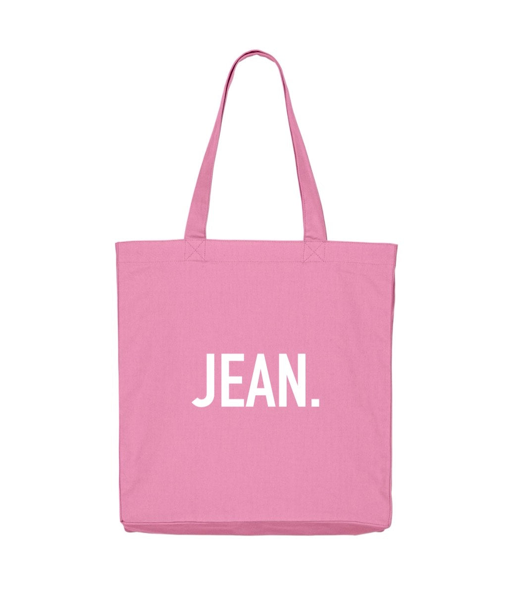 Tote Bag met basic logo - Roze
