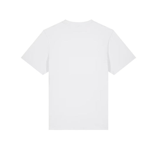 T-shirt met groot logo - Wit