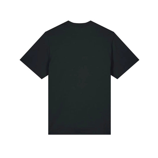 T-shirt met groot logo - Zwart