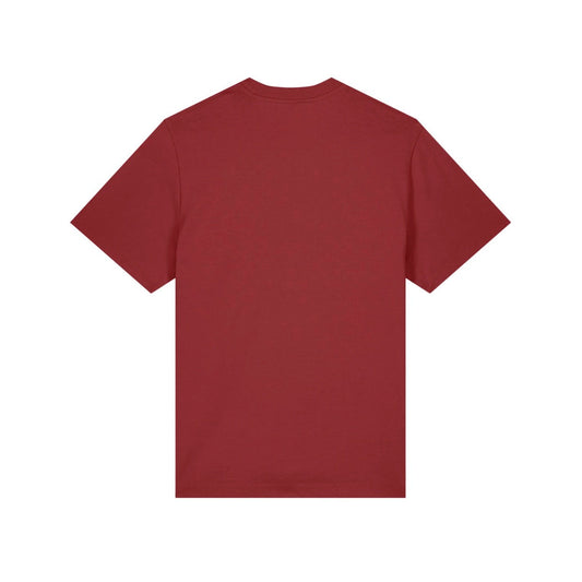 T-shirt met groot logo - Rood
