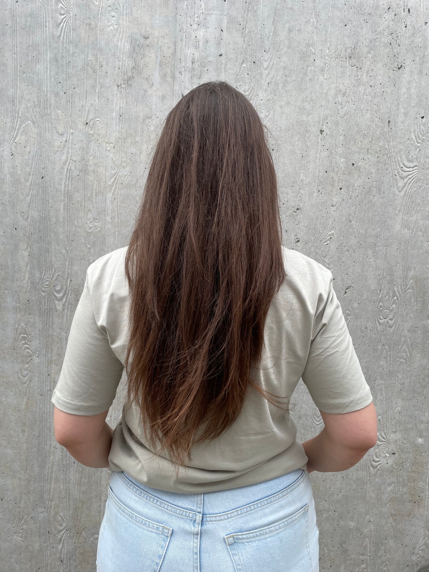 T-shirt basic logo - Beige