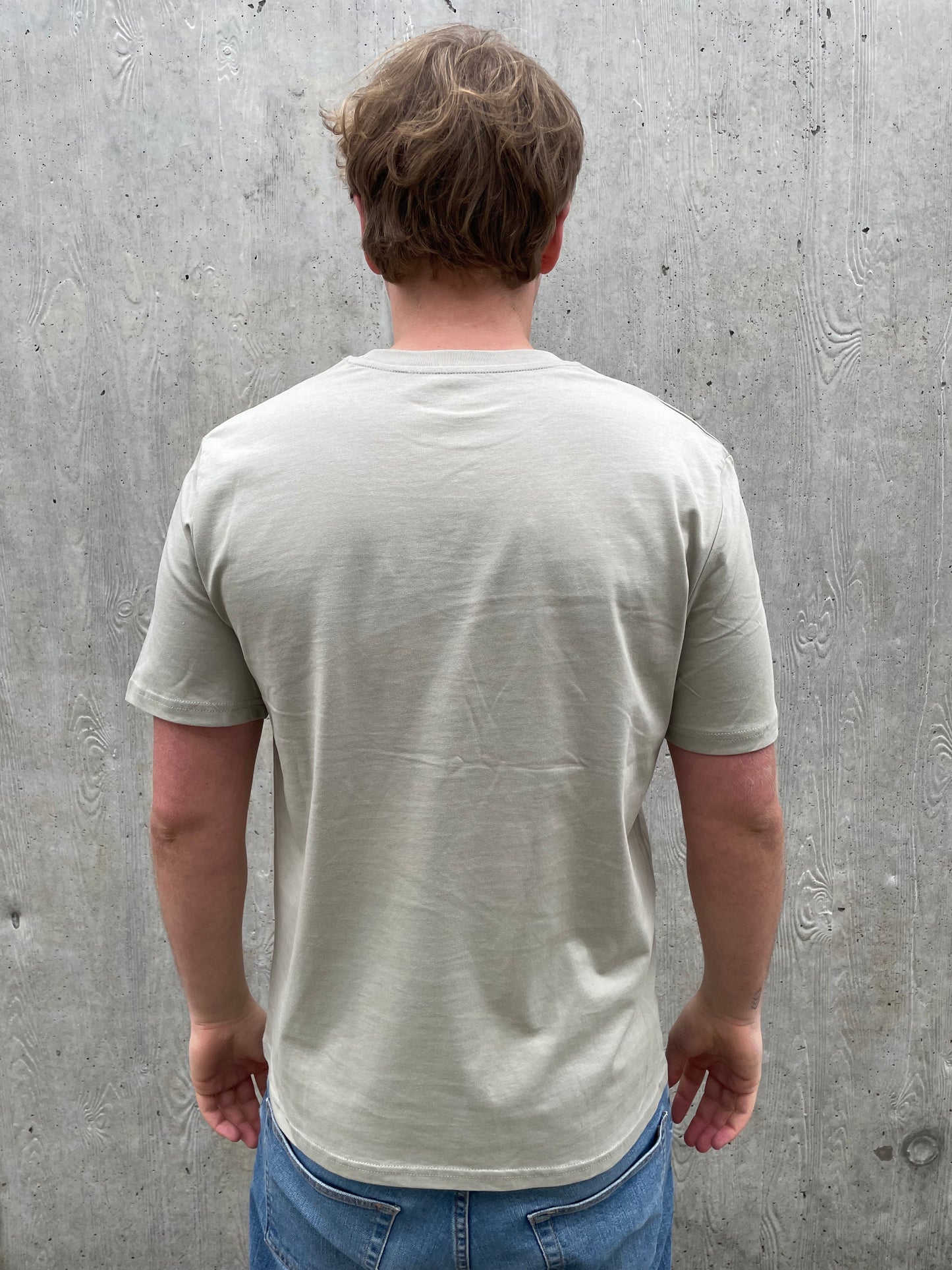 T-shirt basic logo - Beige