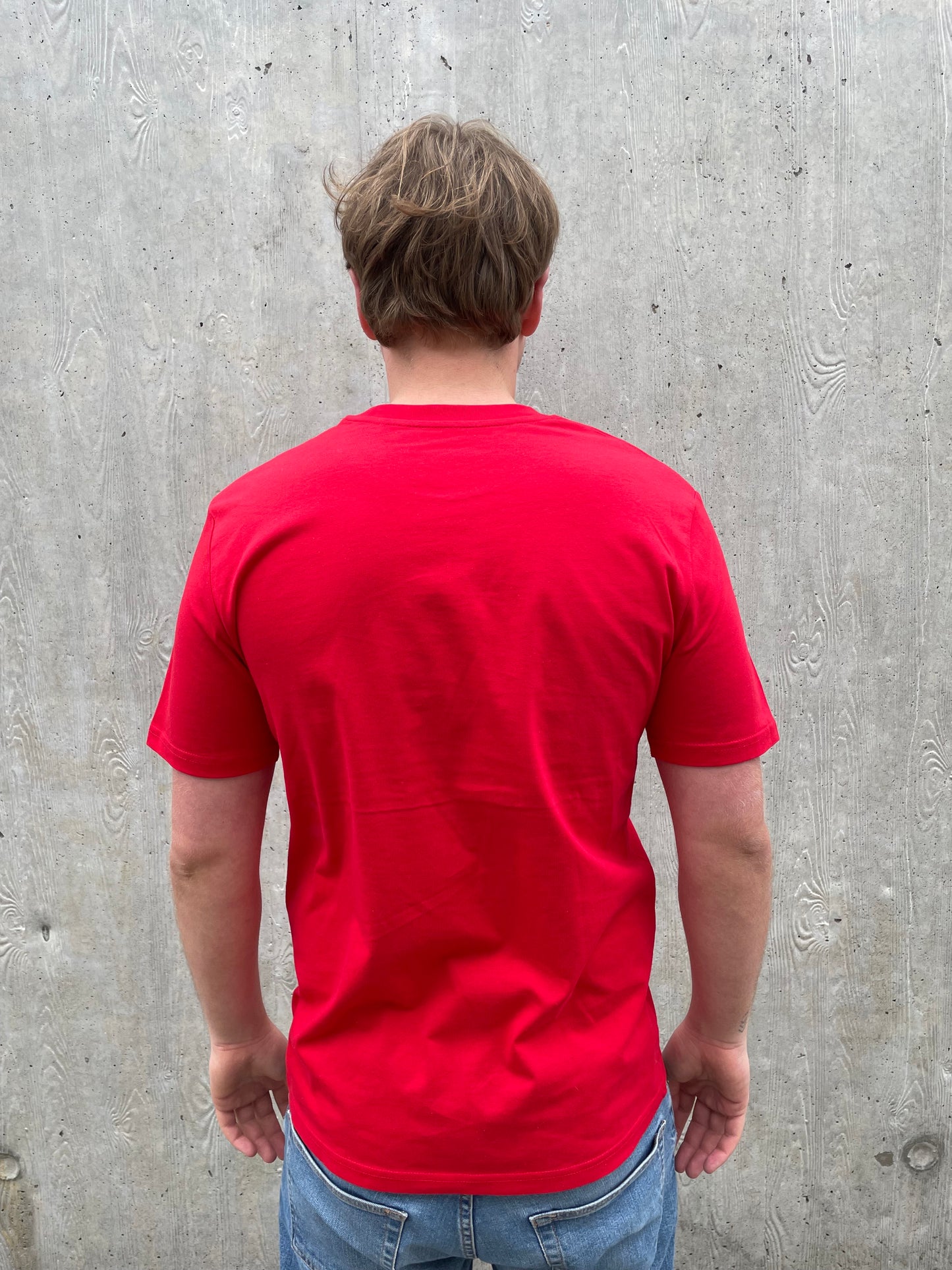 T-shirt basic logo - Rood