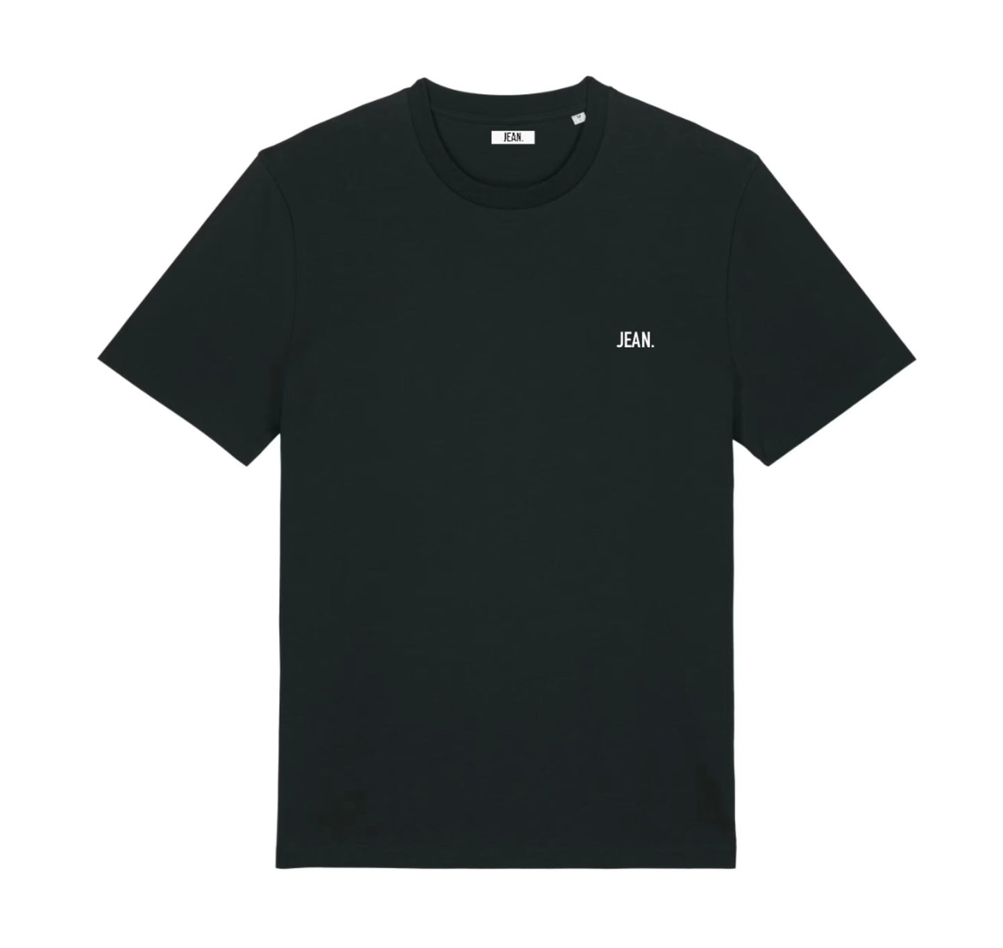 T-shirt met Backprint logo - Zwart
