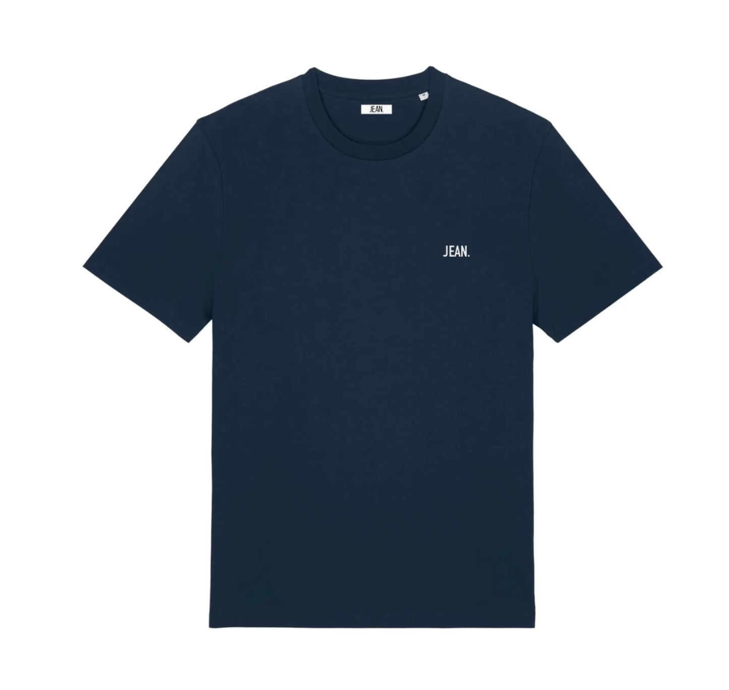 T-shirt met Backprint logo - Donkerblauw