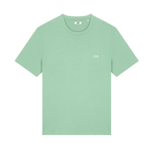 T-shirt basic logo - Muntgroen