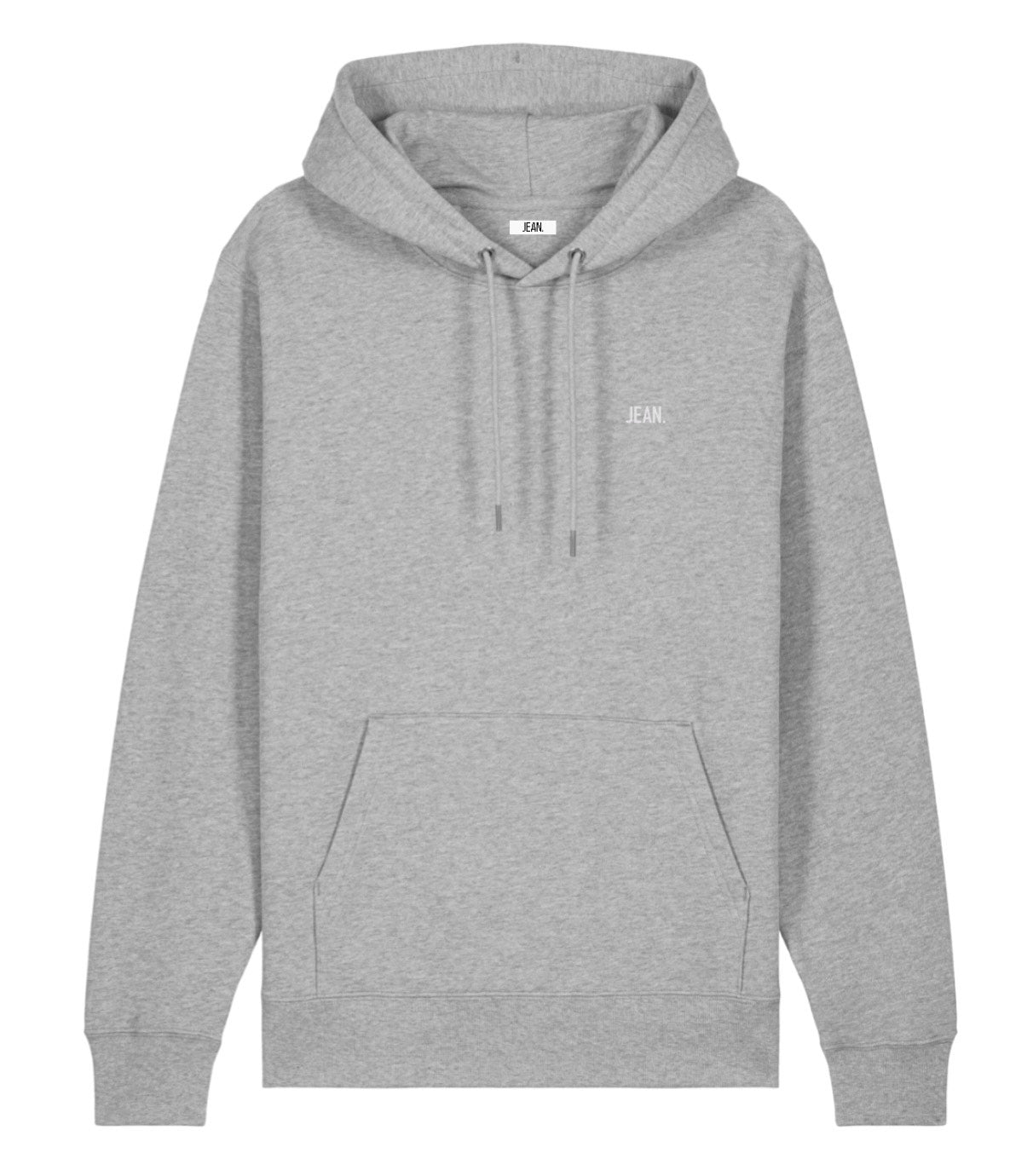 Hoodie met basic logo - Grijs