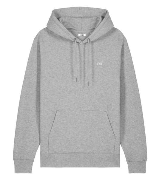 Hoodie met basic logo - Grijs