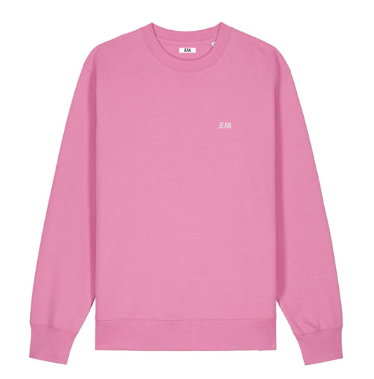Sweater met basic logo - Roze