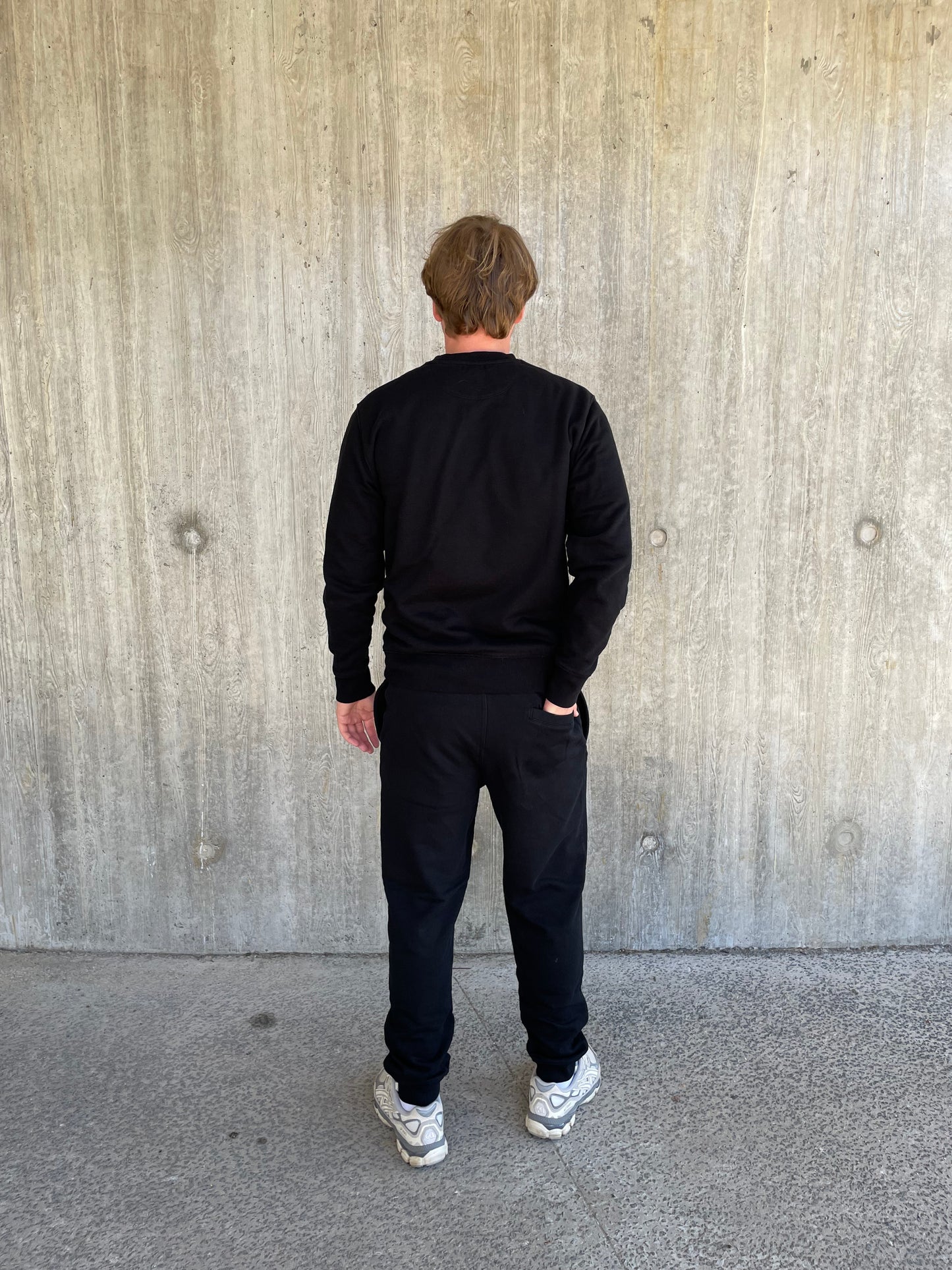 Trainingsbroek met basic logo - Zwart