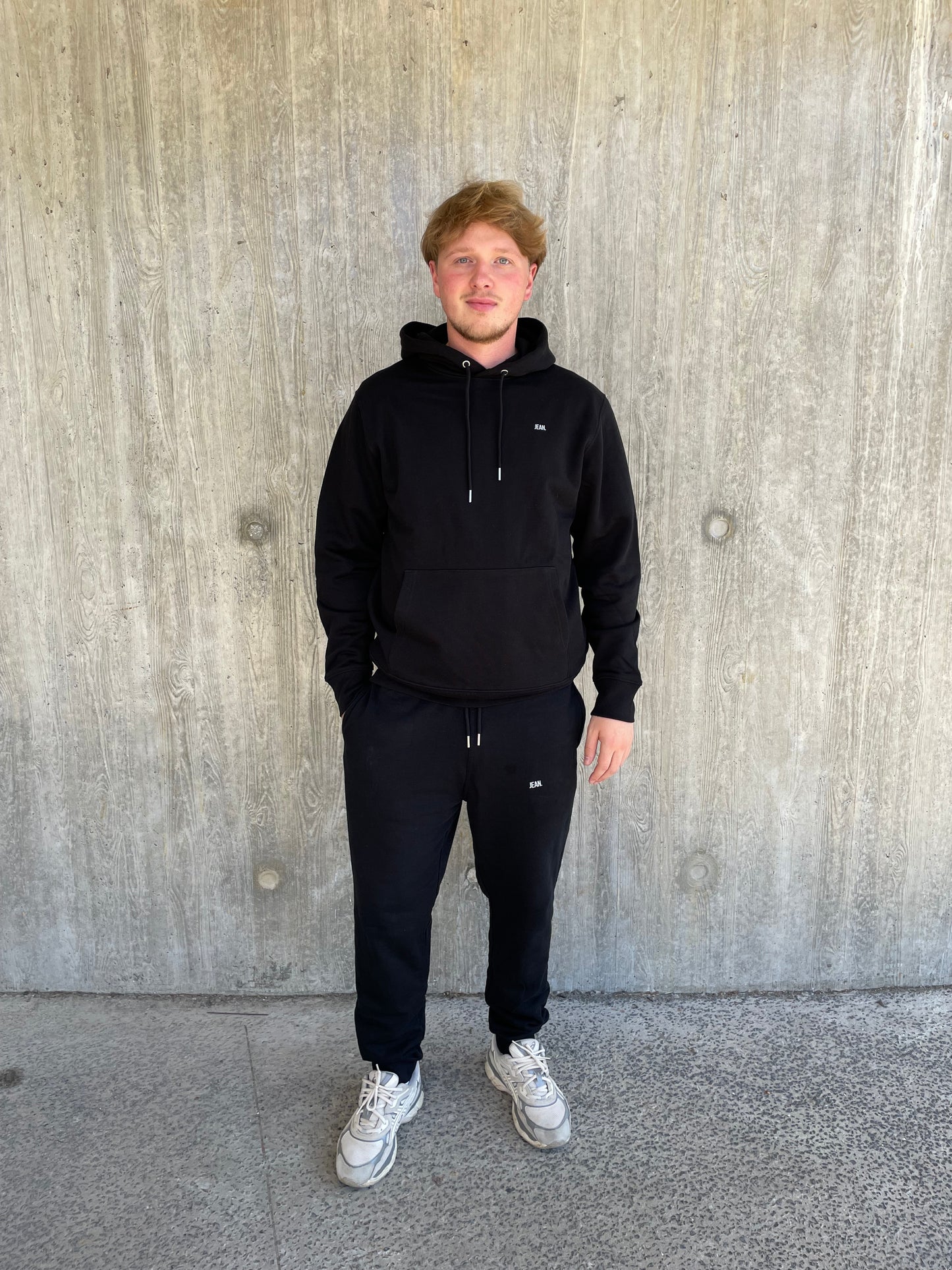 Trainingspak met hoodie - Zwart