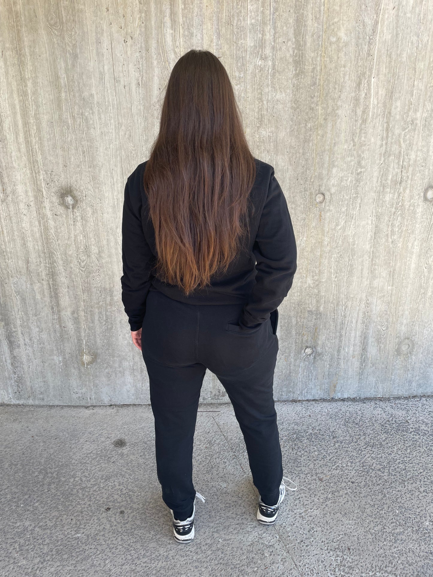 Trainingsbroek met basic logo - Zwart