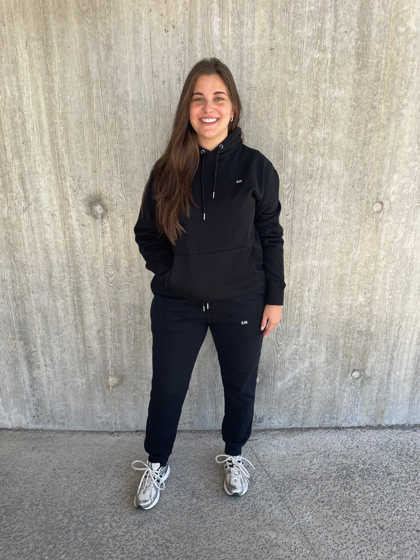 Trainingspak met hoodie - Zwart