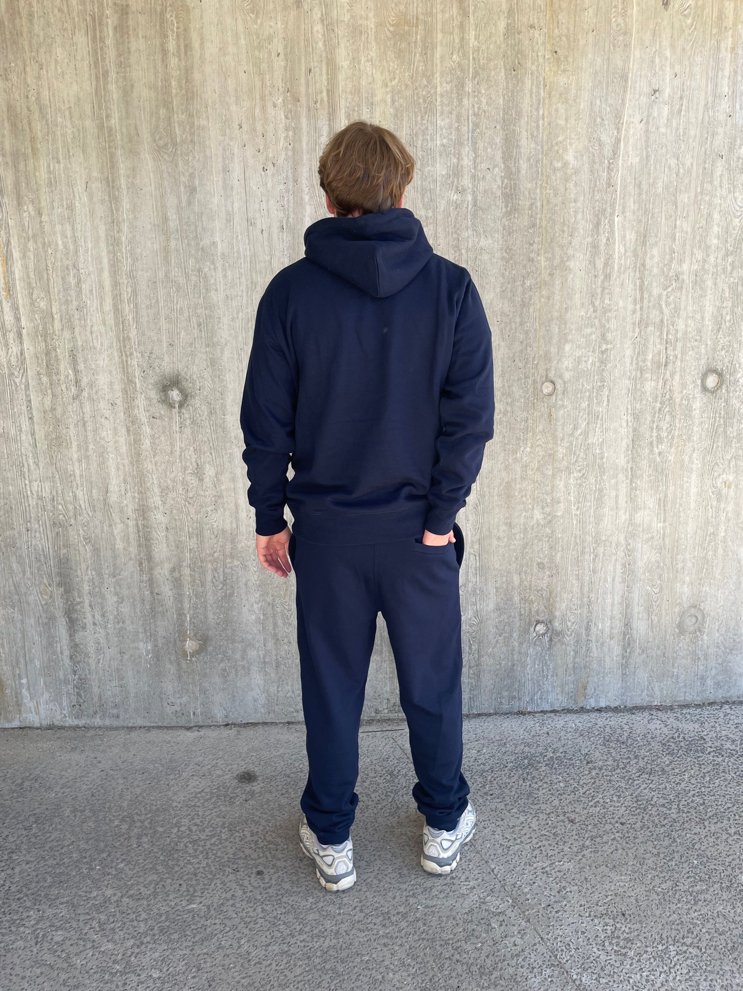 Trainingspak met hoodie - Donkerblauw