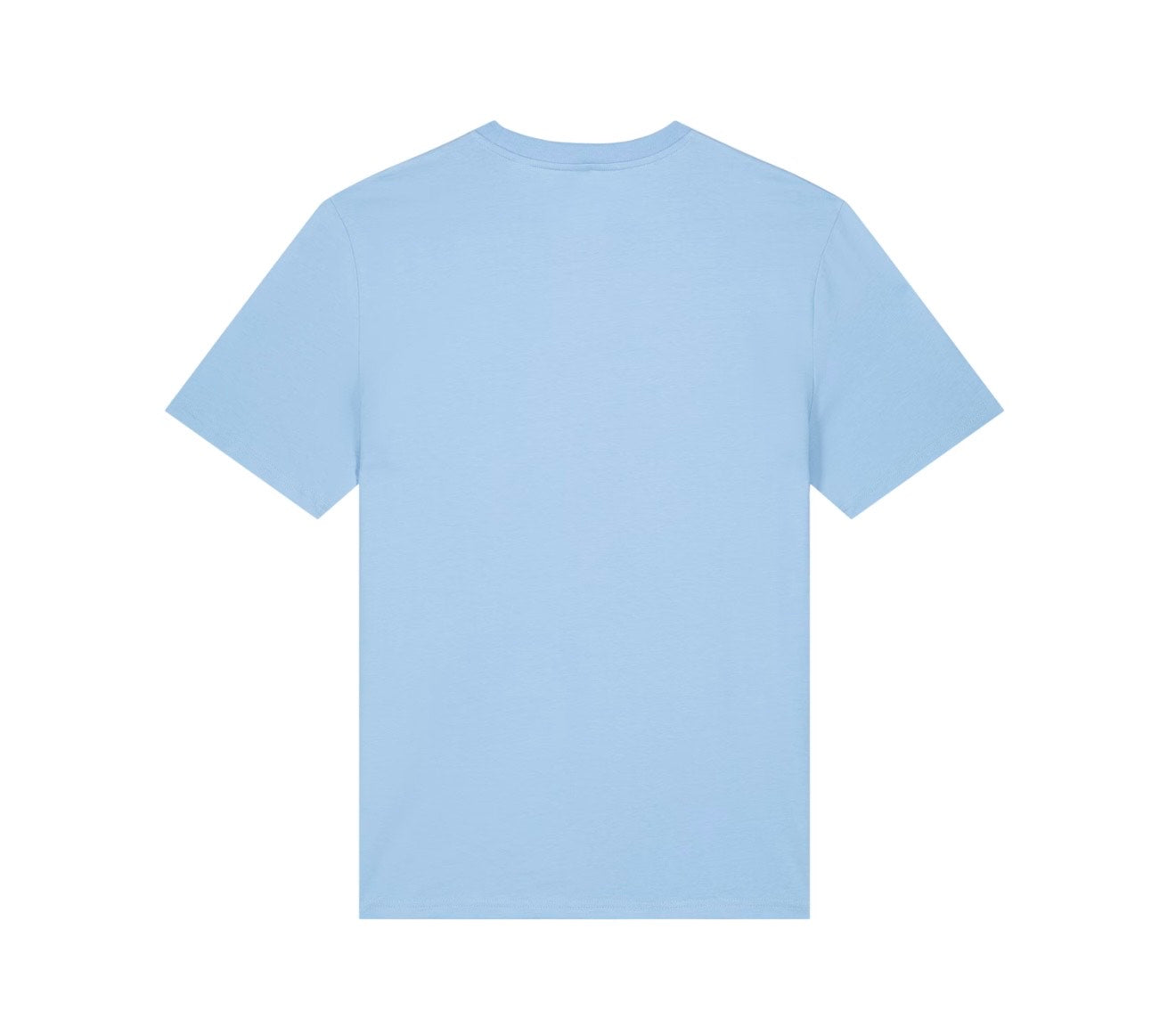 T-shirt basic logo - Lichtblauw