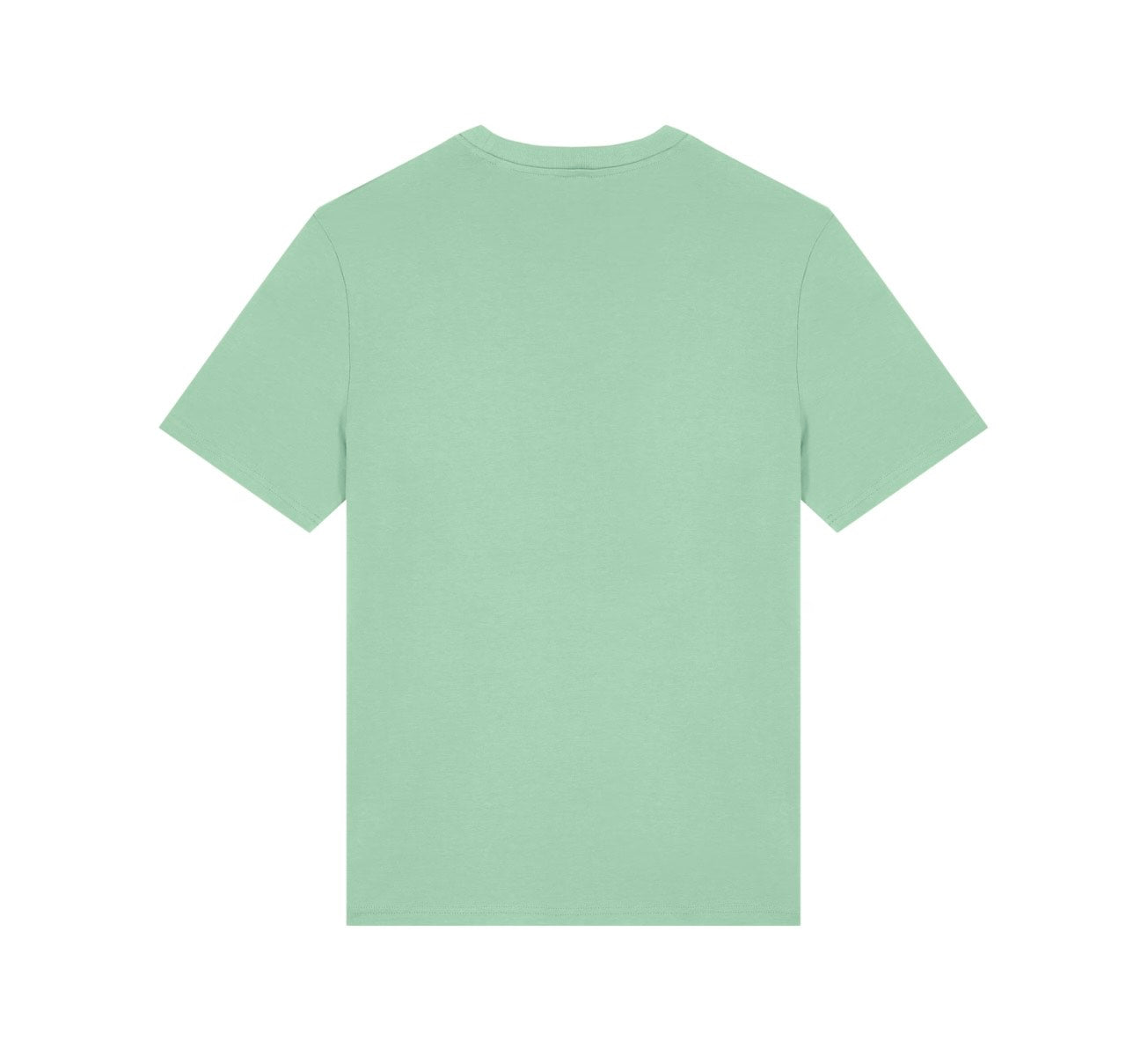 T-shirt basic logo - Muntgroen