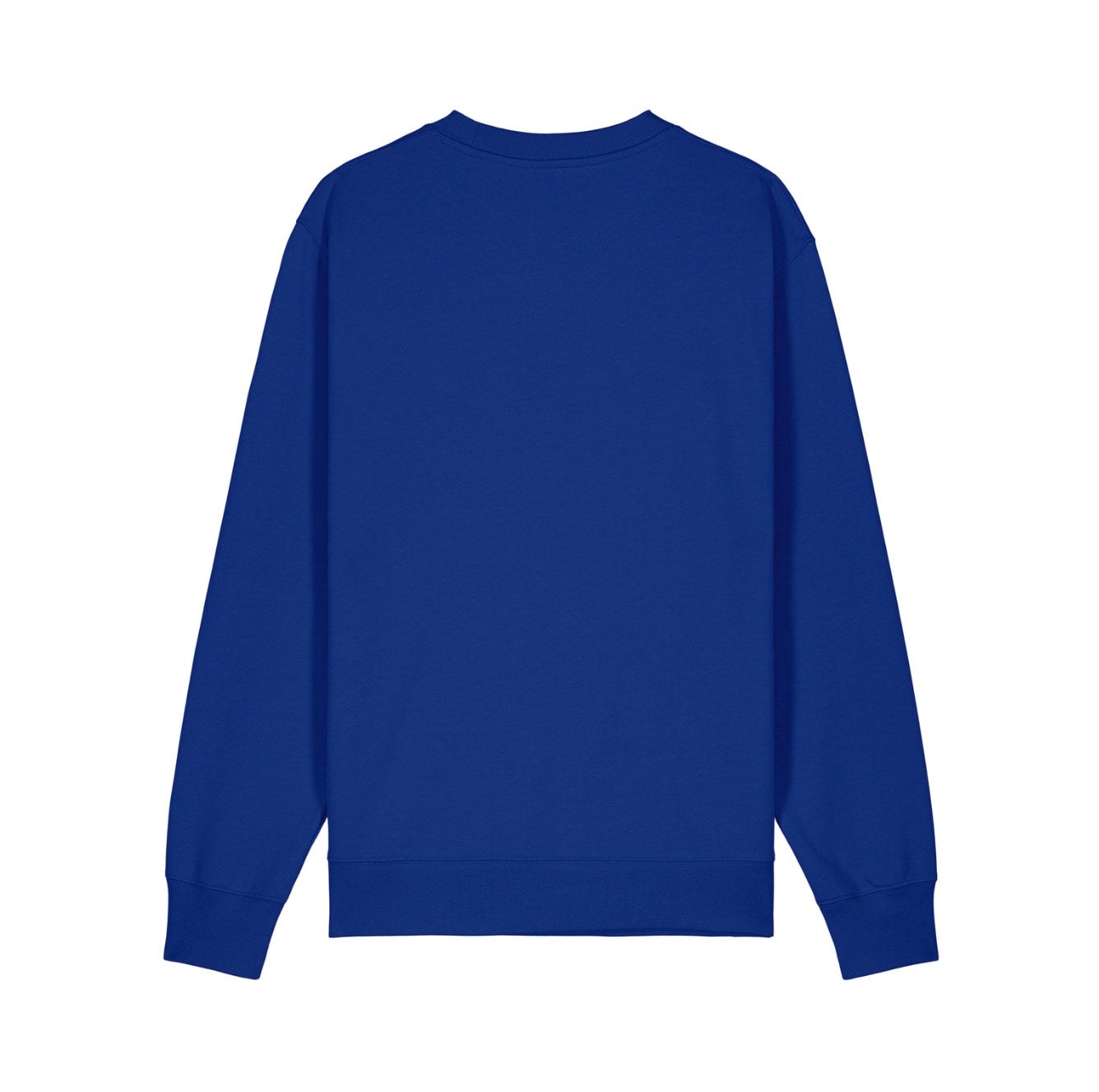 Sweater met basic logo - Fel blauw