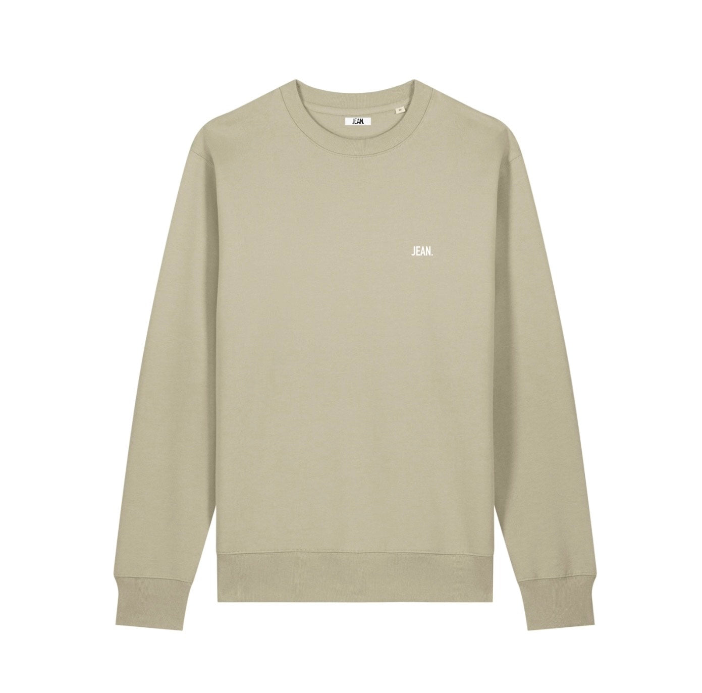 Sweater met basic logo - Beige