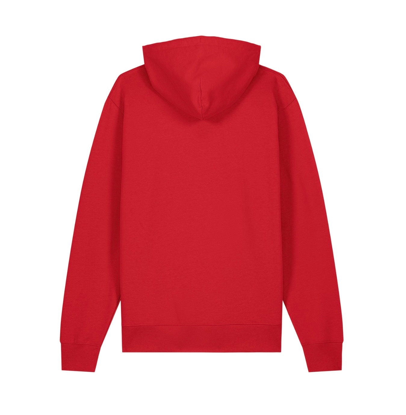 Hoodie met basic logo - Rood