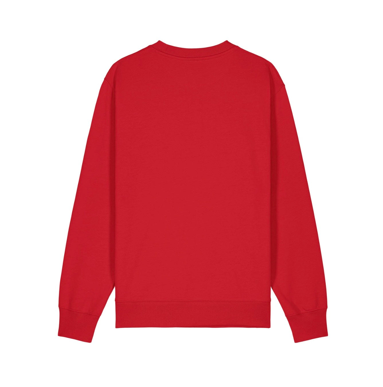 Sweater met een basic logo - Rood