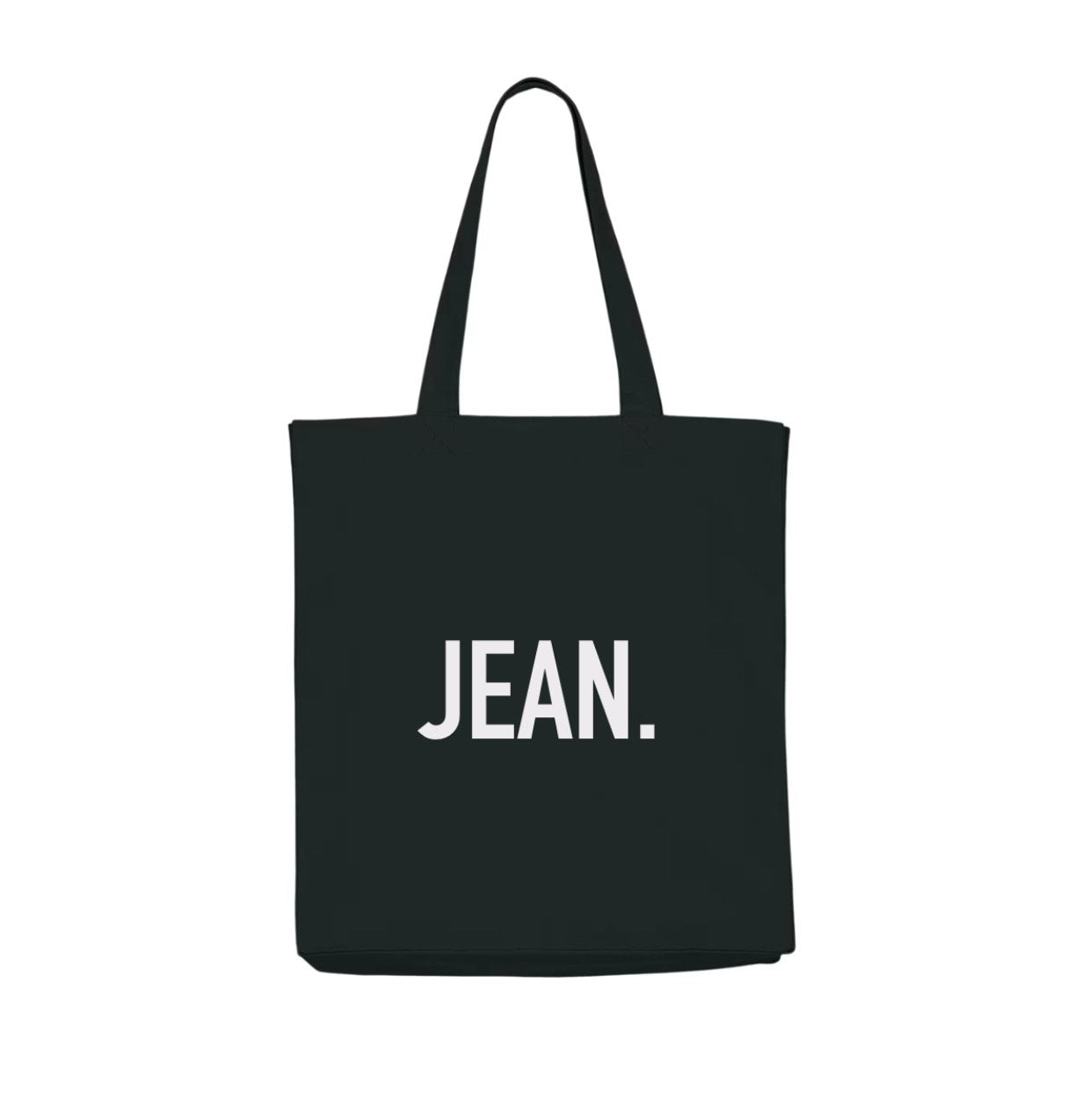 Tote bag met basic logo - Zwart
