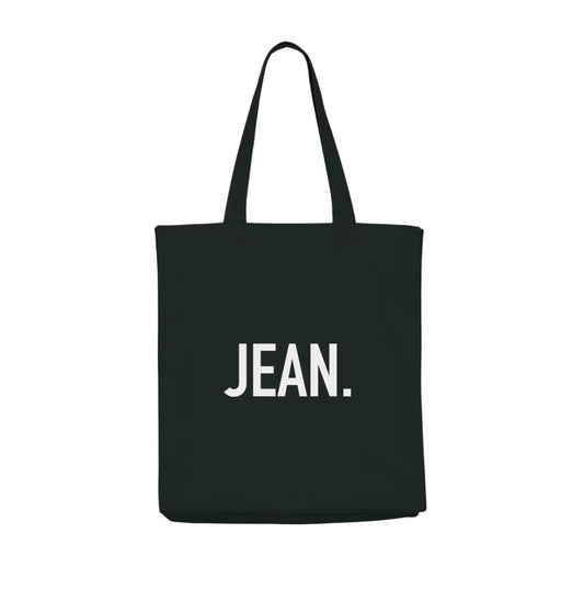 Tote bag met basic logo - Zwart