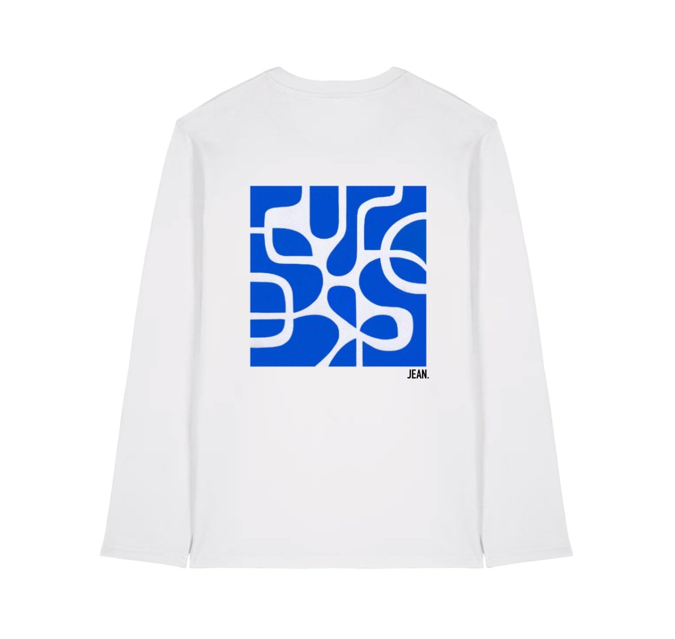 Longsleeve met blauw design