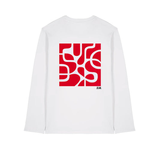 Longsleeve met rood design