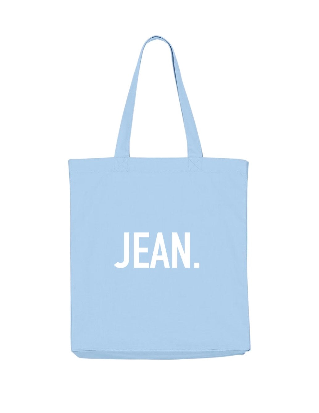 Tote Bag met basic logo - Lichtblauw