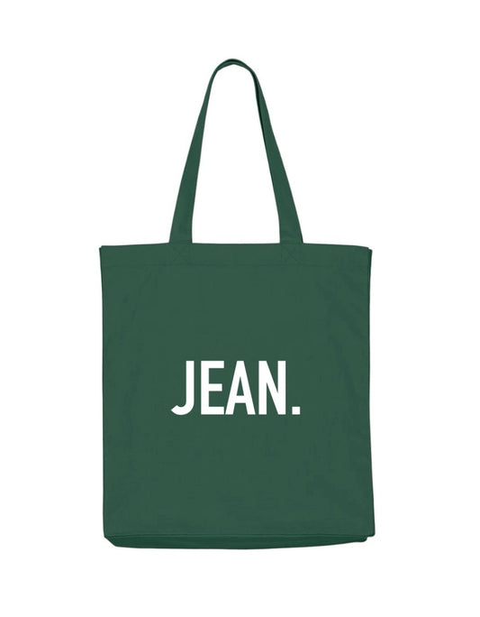Tote Bag met basic logo - Groen