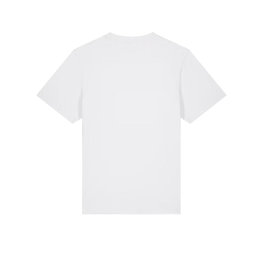 T-shirt met groot logo - Wit