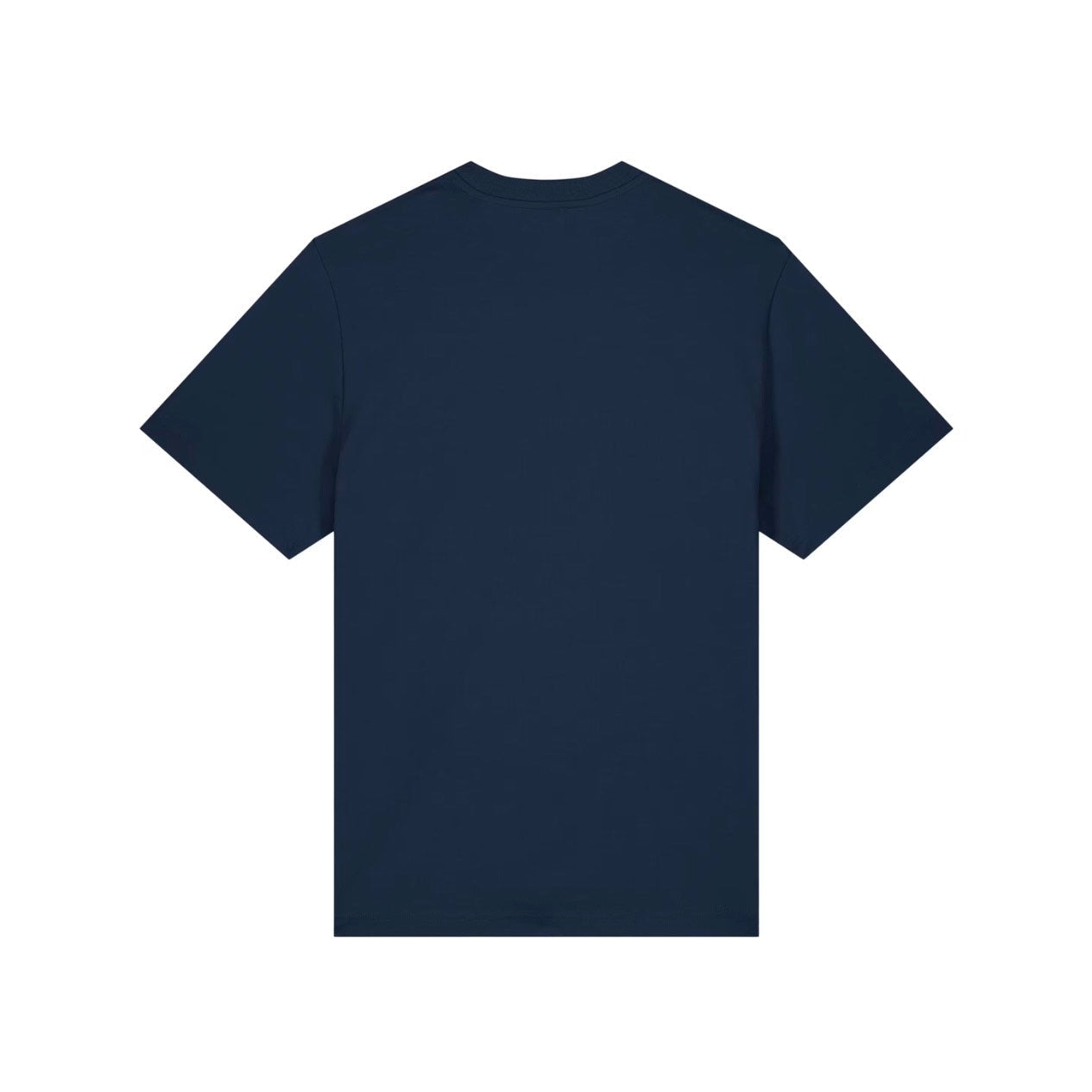 T-shirt met groot logo - Donkerblauw