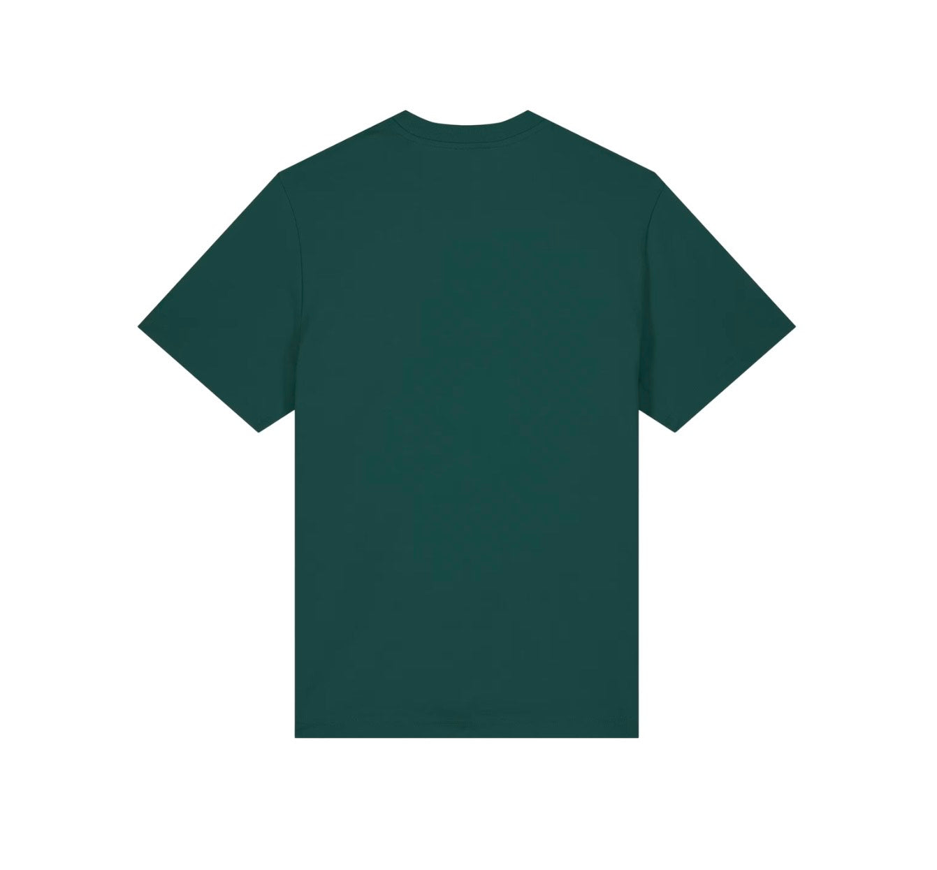 T-shirt met groot logo - Groen