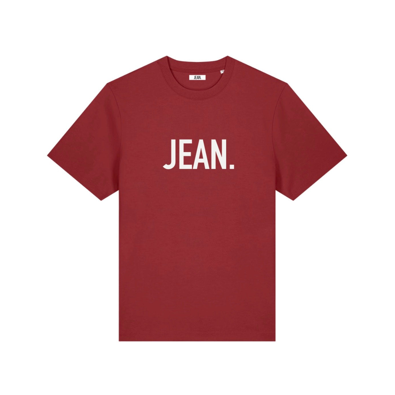 T-shirt met groot logo - Rood