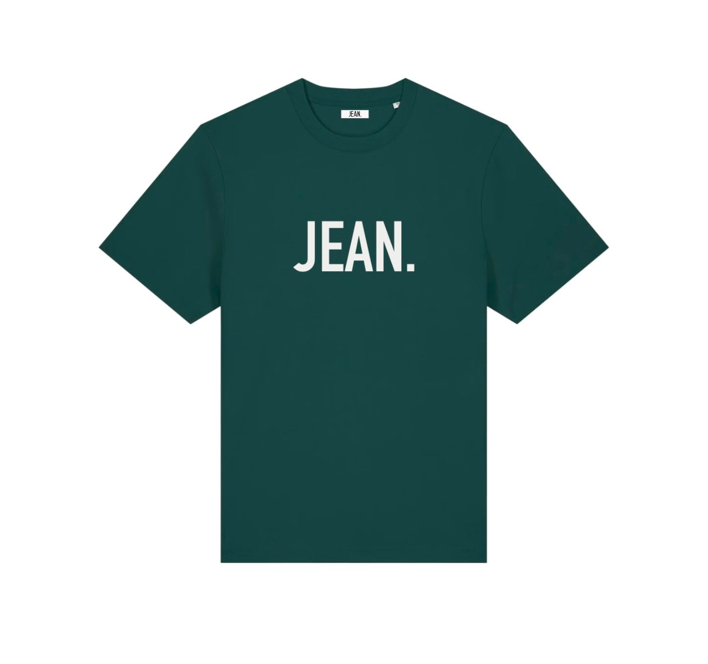 T-shirt met groot logo - Groen
