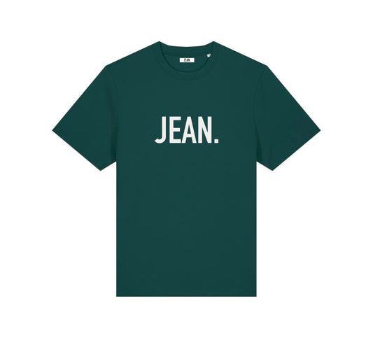T-shirt met groot logo - Groen