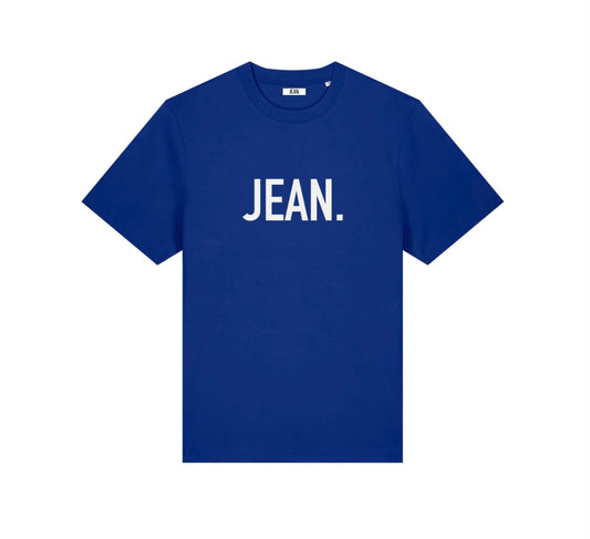T-shirt met groot logo - Fel Blauw