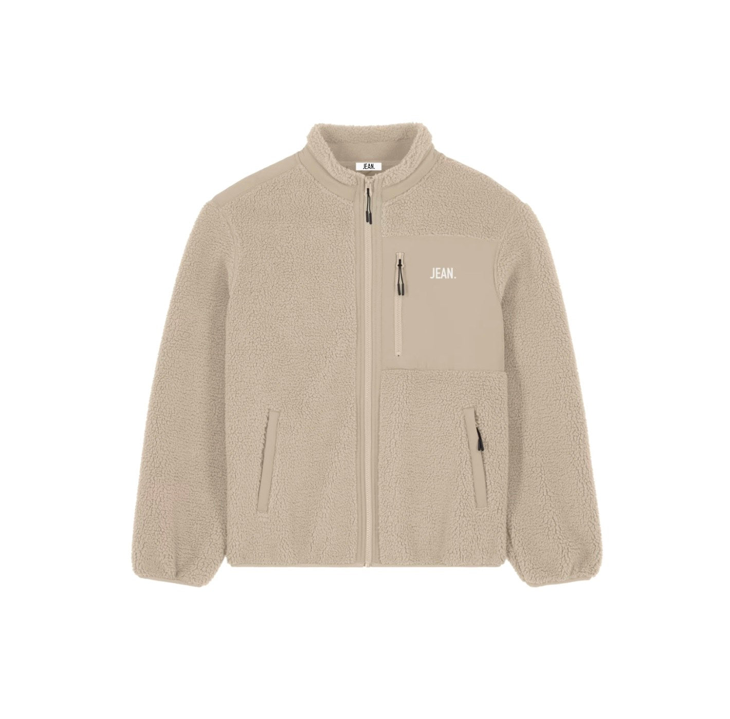 Teddy Jas met basic logo - Beige