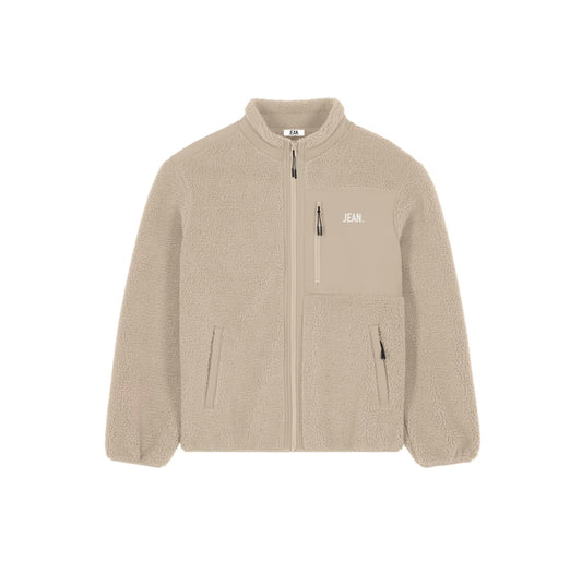 Teddy Jas met basic logo - Beige