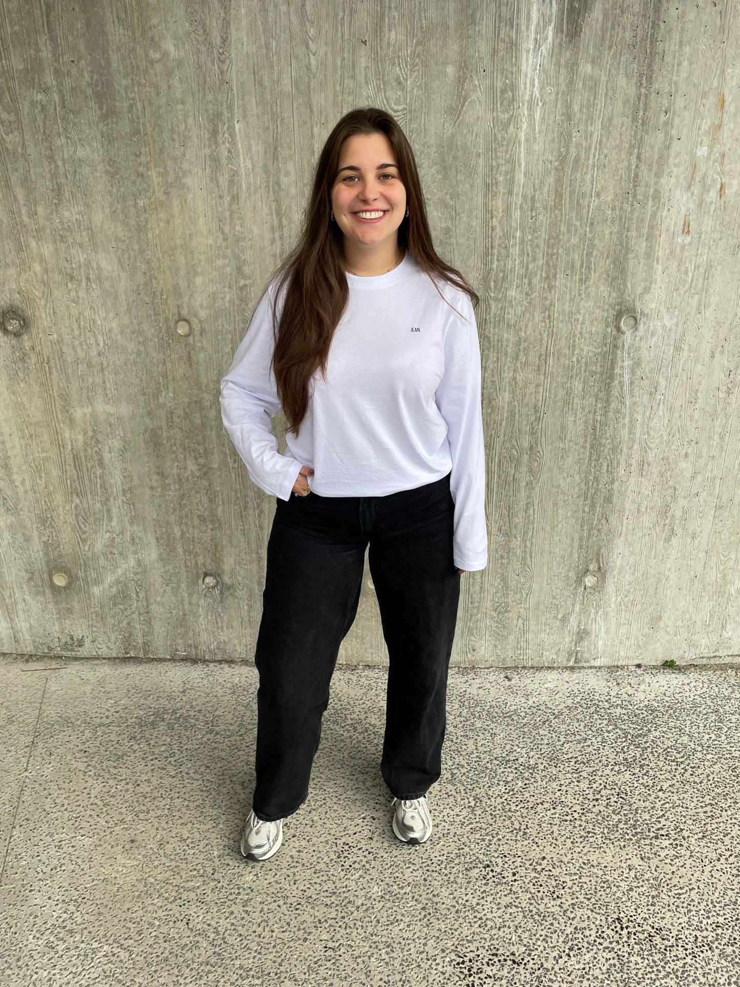 Longsleeve met roze design