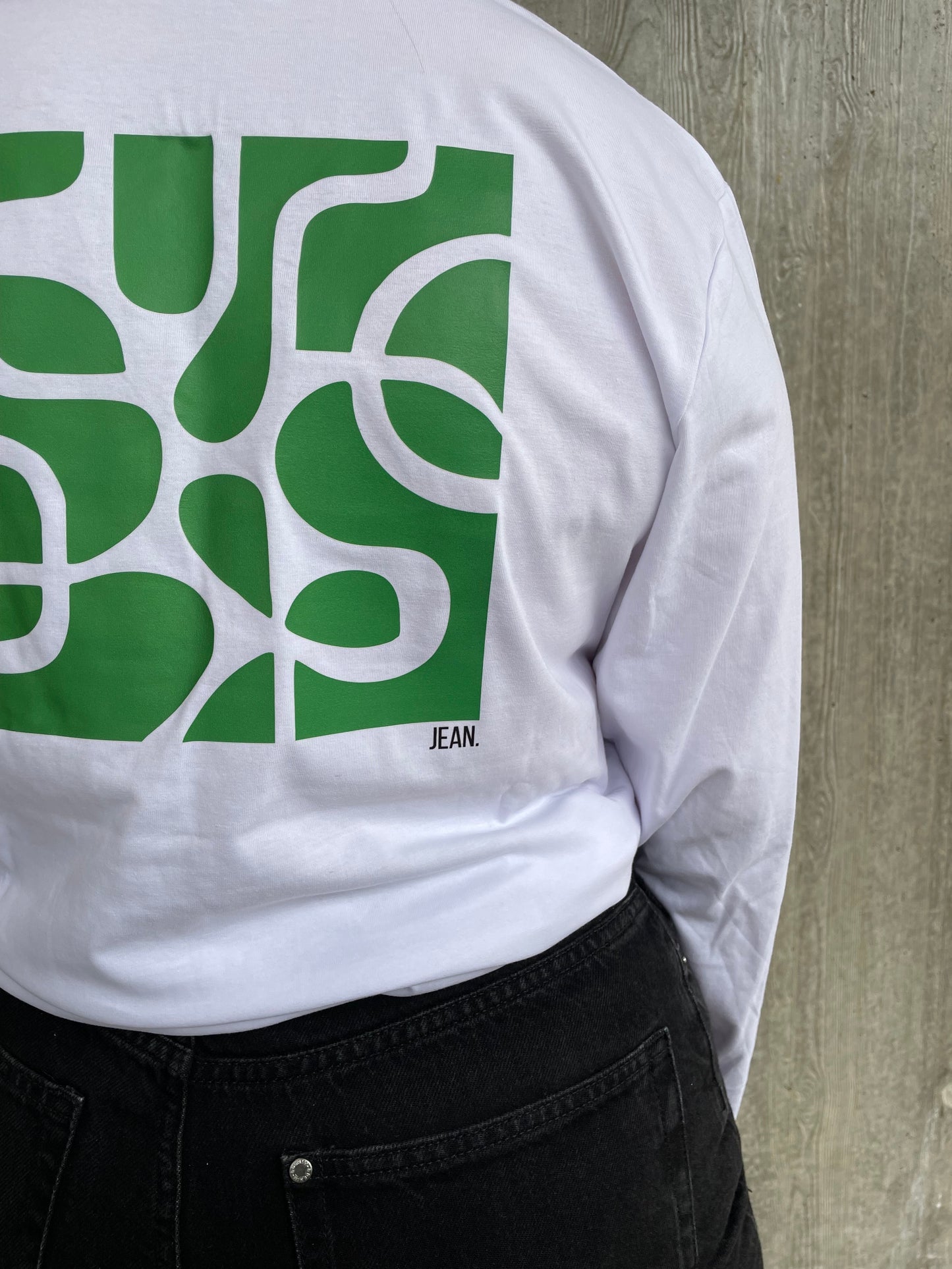 Longsleeve met groen design