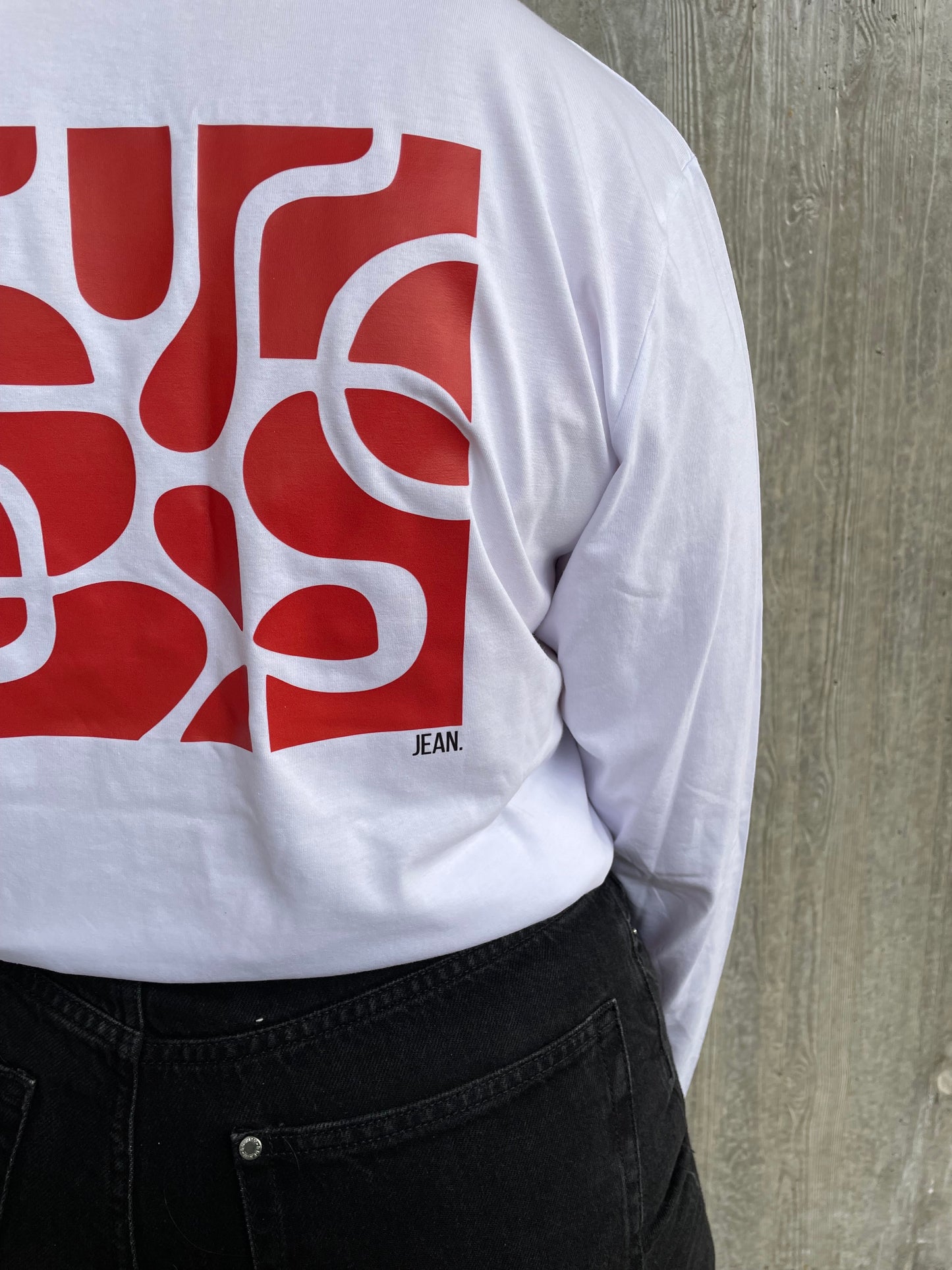 Longsleeve met rood design