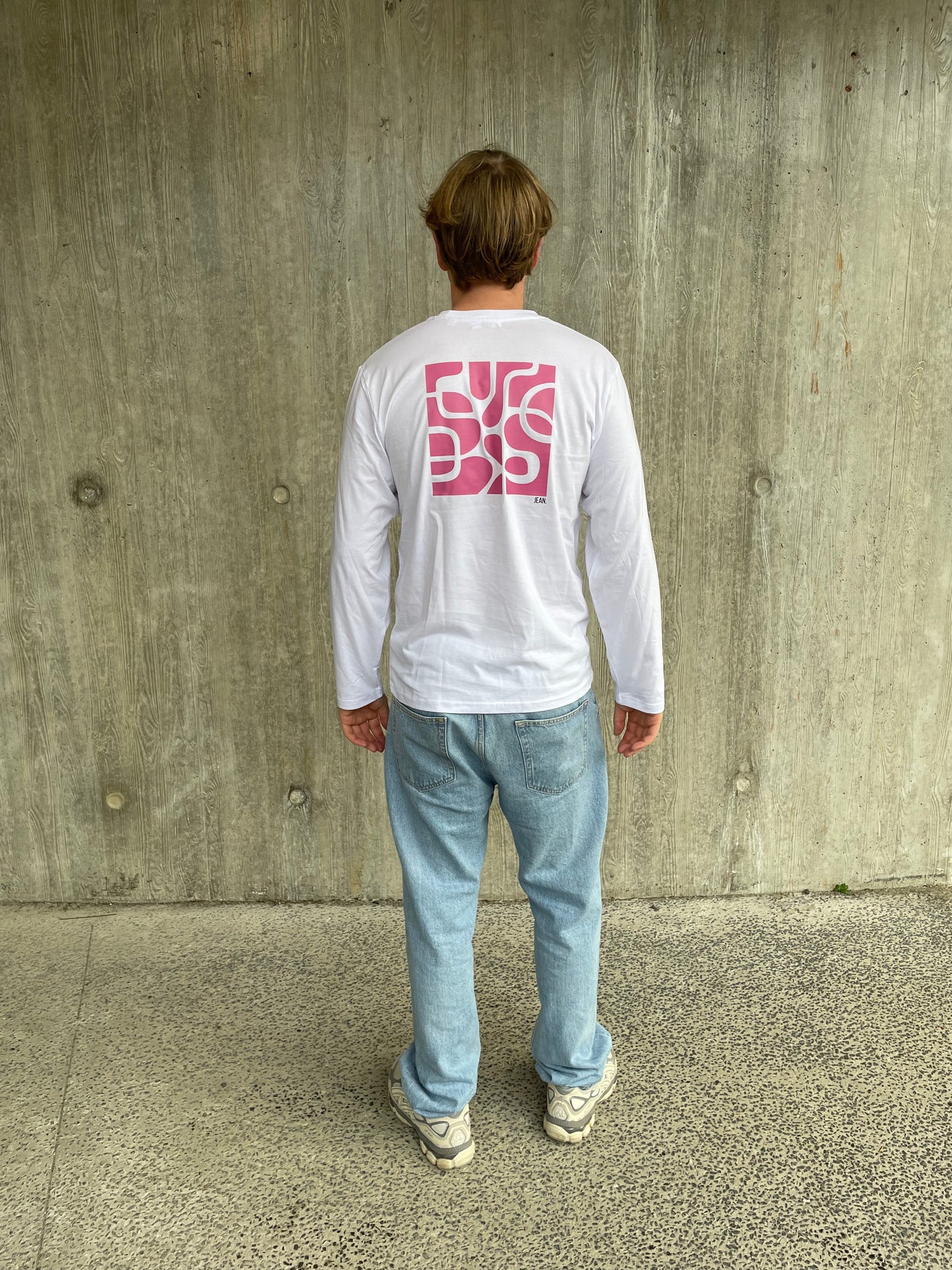 Longsleeve met roze design