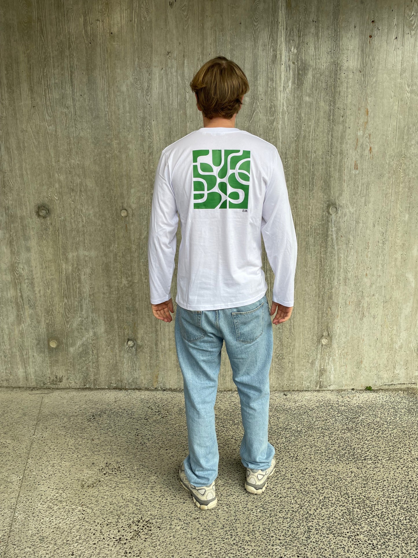 Longsleeve met groen design
