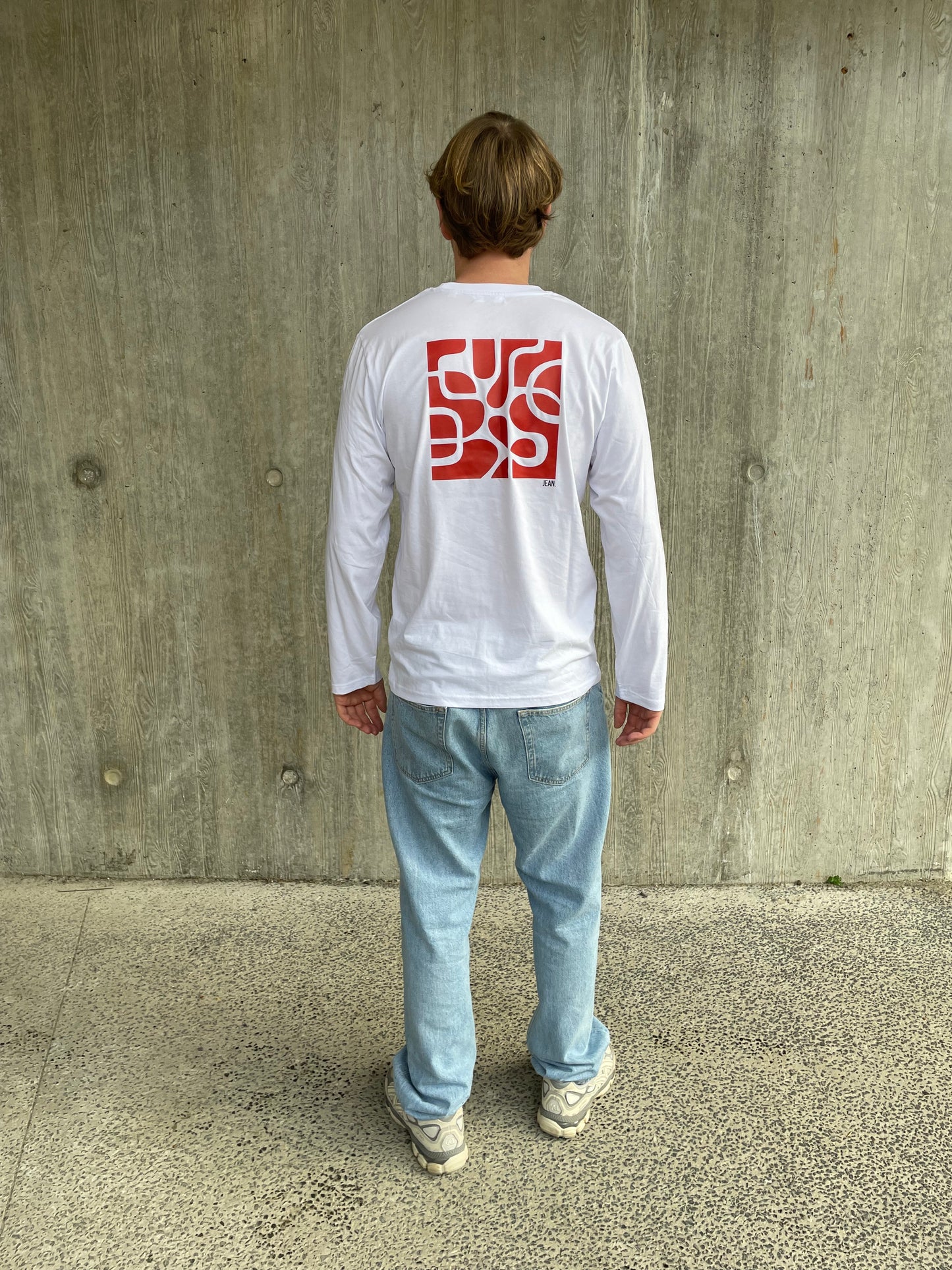 Longsleeve met rood design